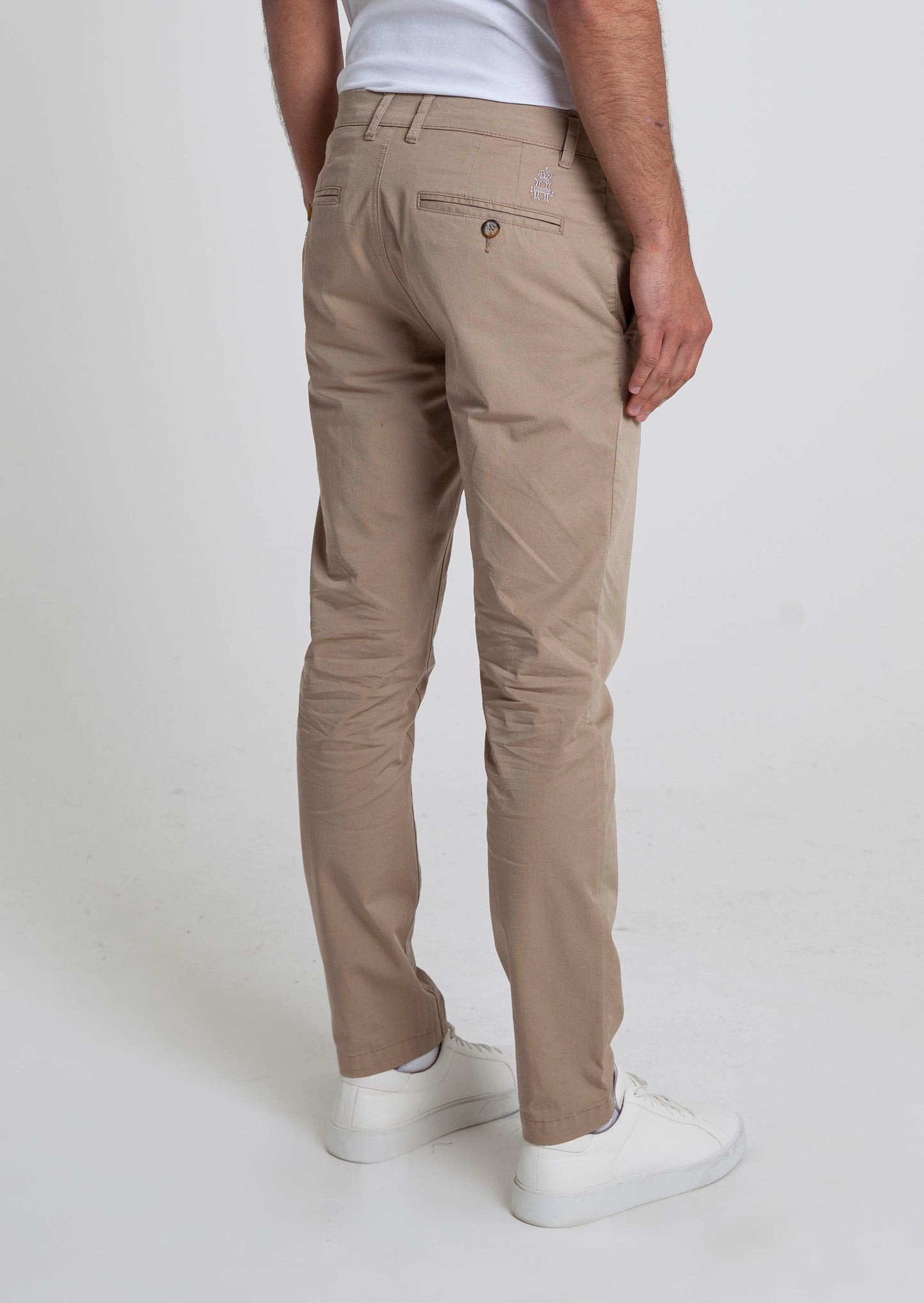 Stretch Washed Chino - Stone
