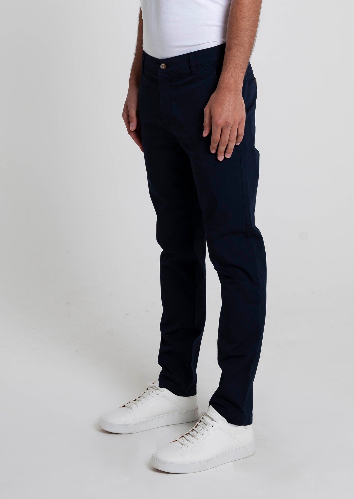 Stretch Washed Chino - Navy