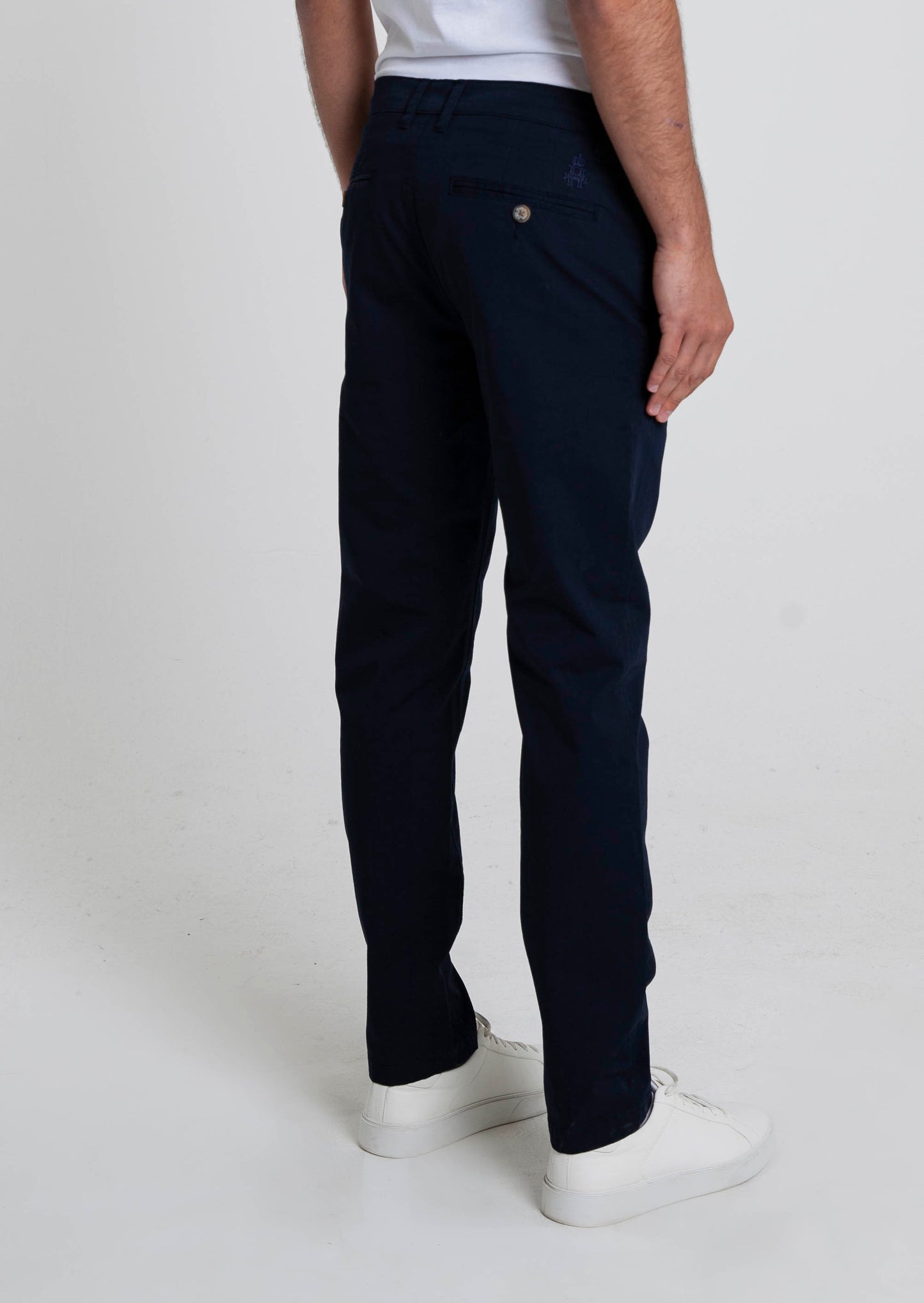 Stretch Washed Chino - Navy