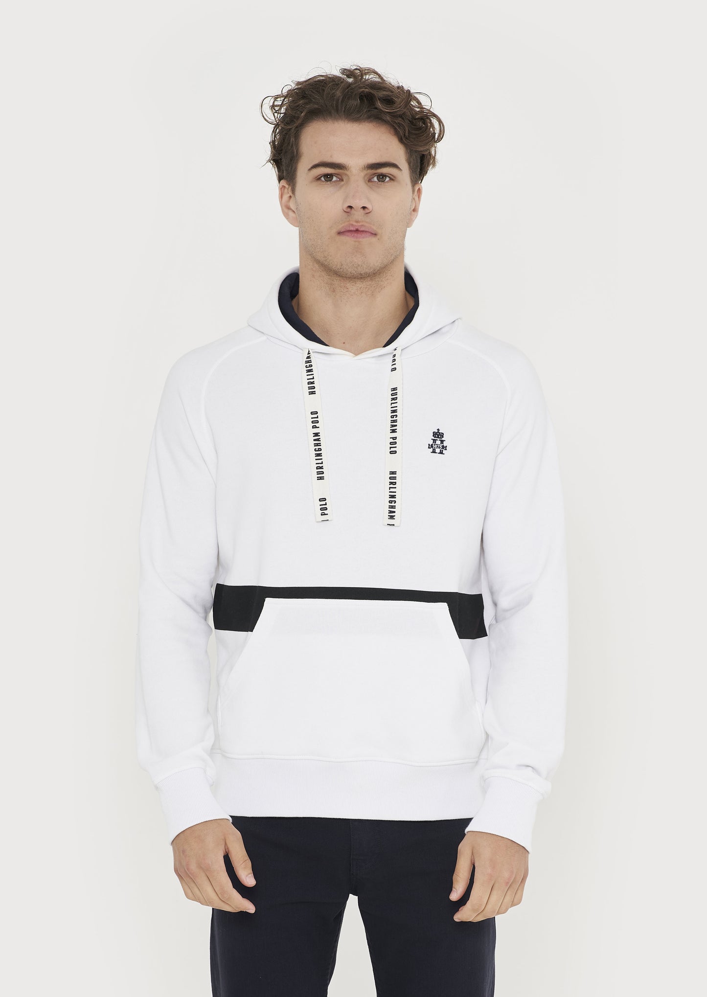 Block Stripe Overhead Hoodie