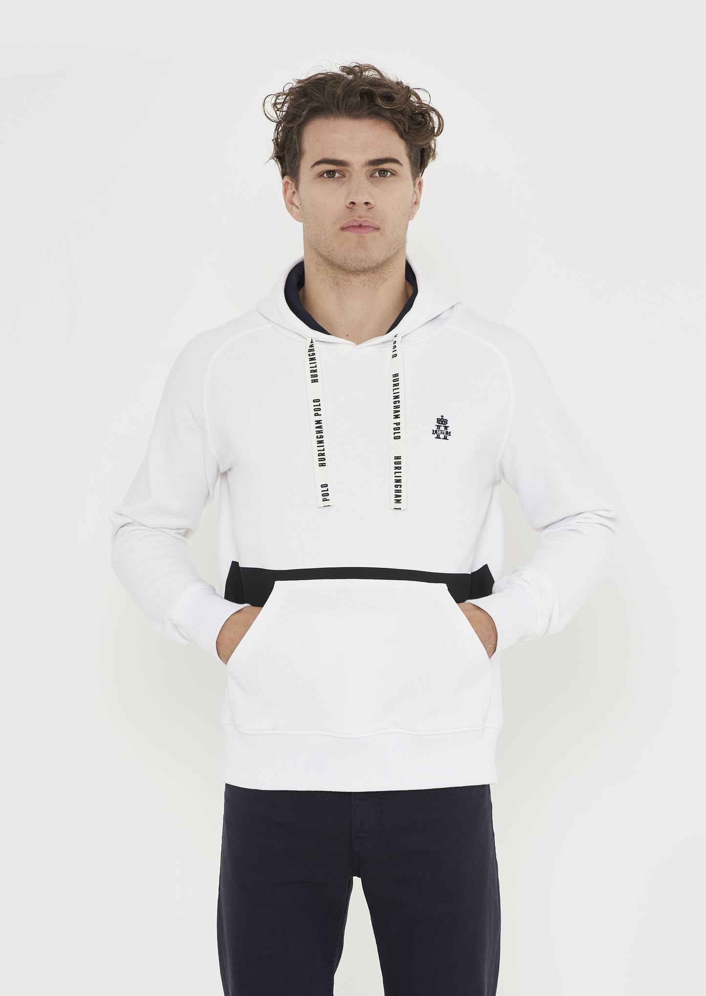 Block Stripe Overhead Hoodie