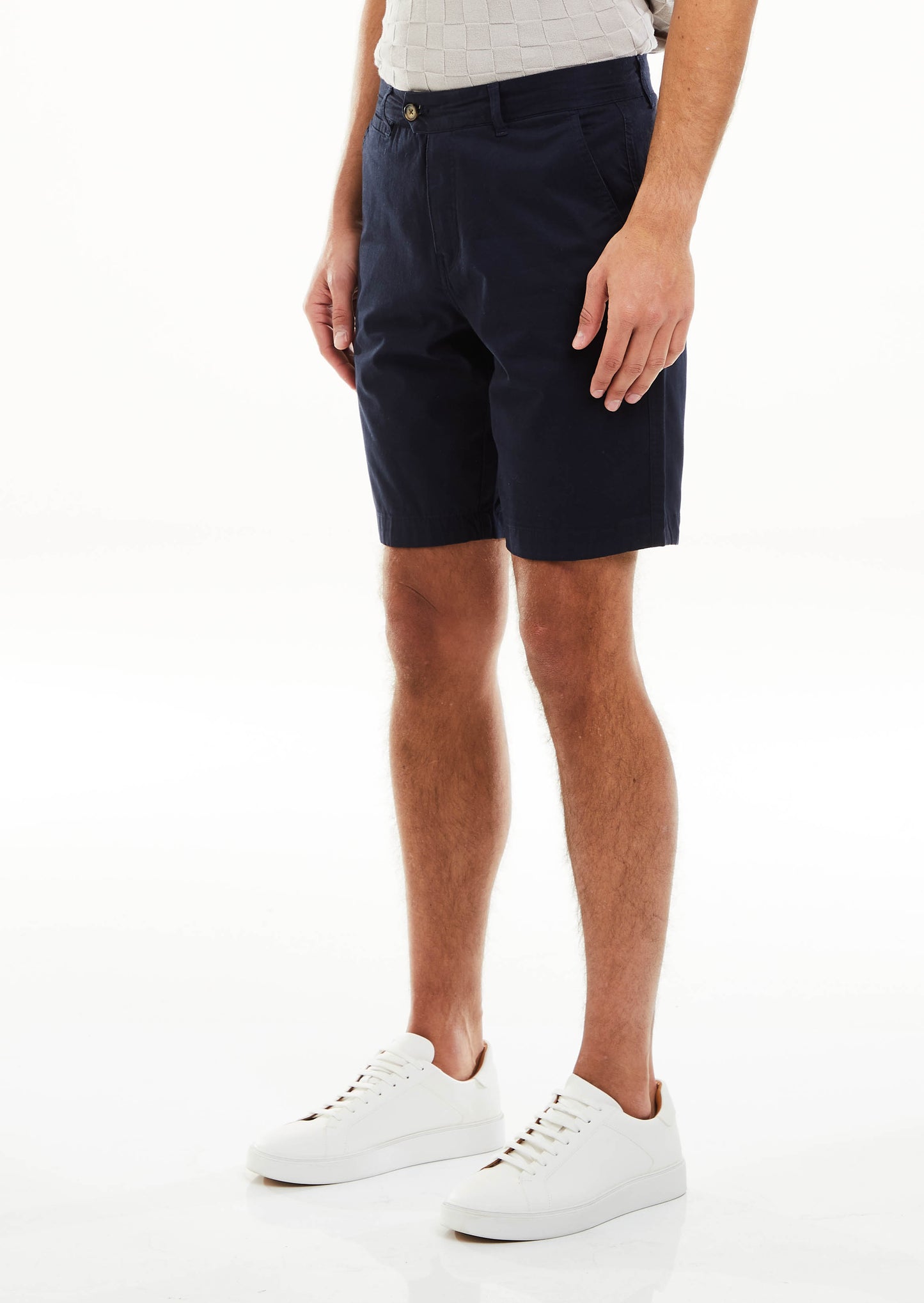 Stretched Chino Short - Navy