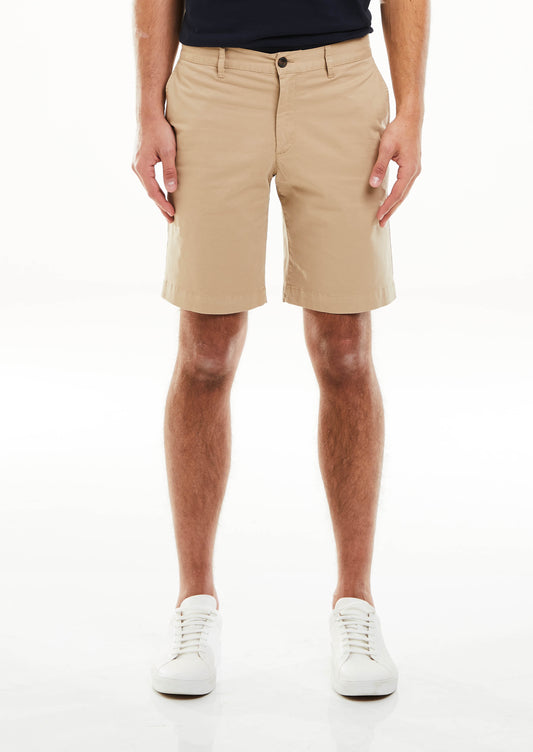 Stretched Chino Short - Stone