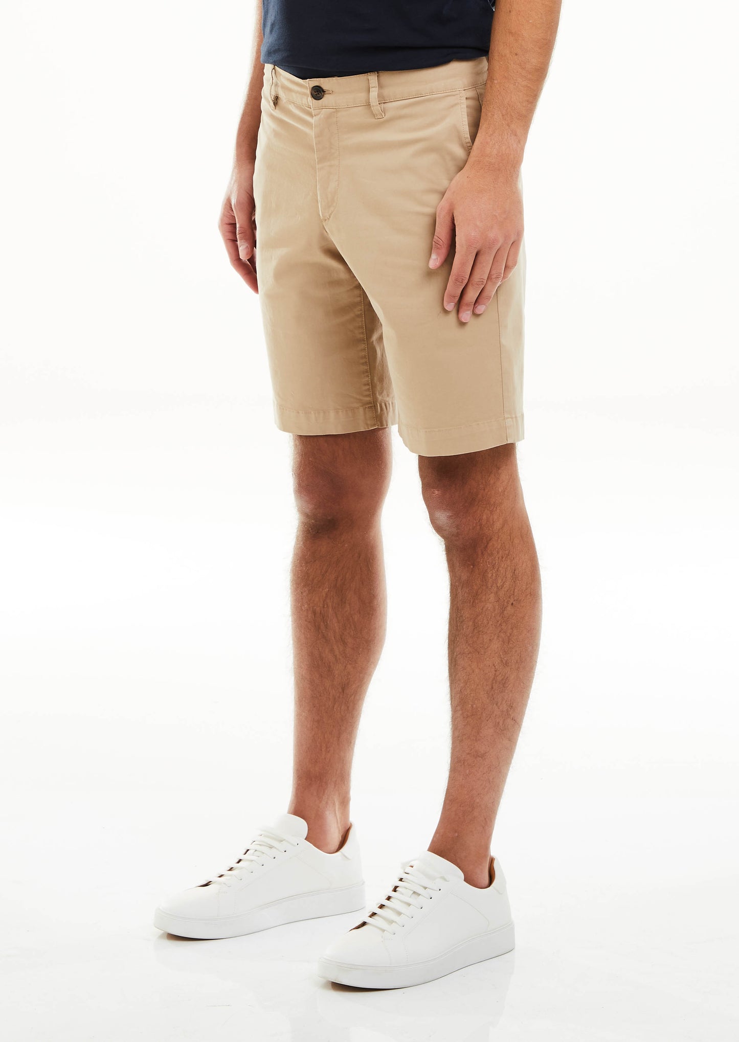 Stretched Chino Short - Stone