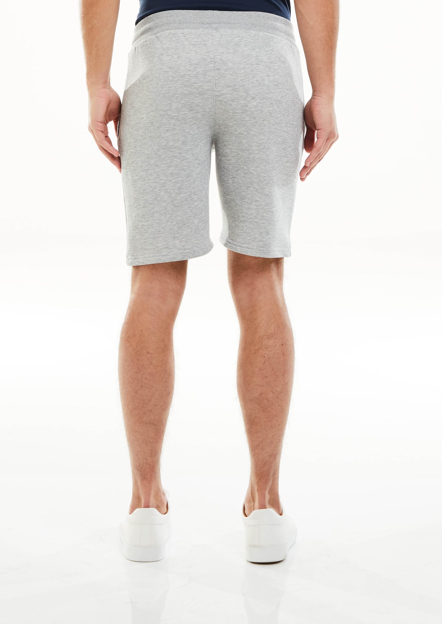 Hurlingham Polo Fleece Short - Grey Marl