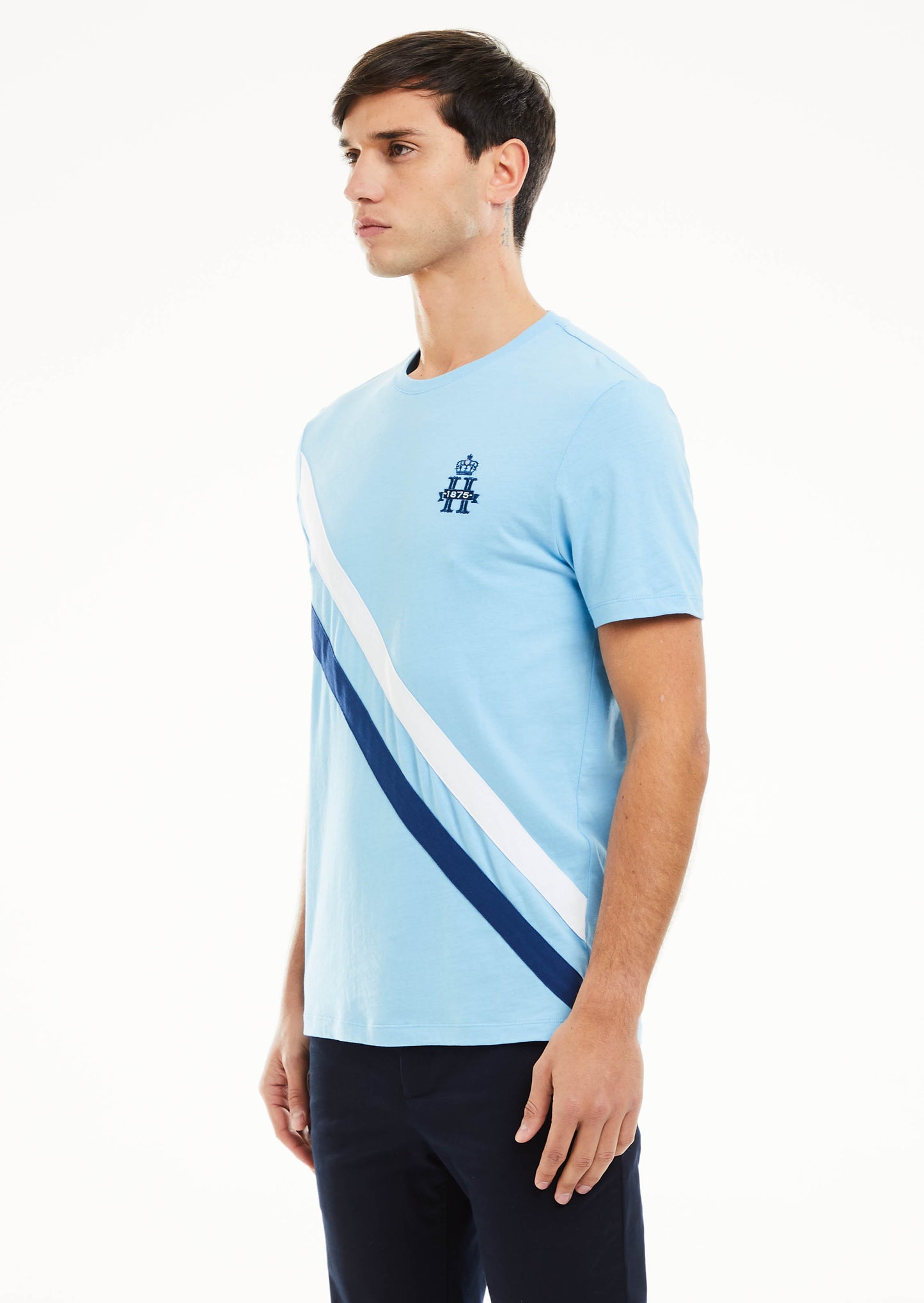 Double Sash T-Shirt - Sky