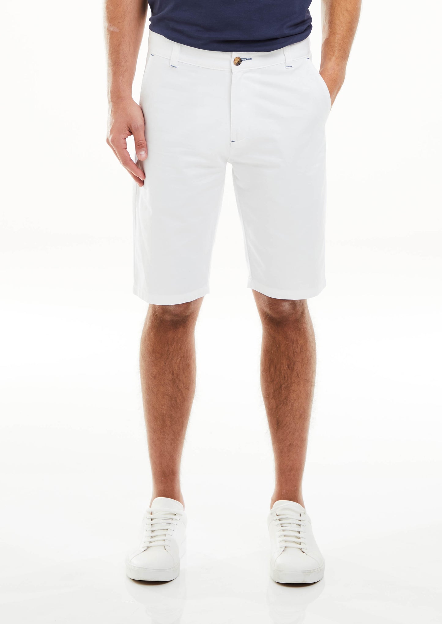 Chino Short - White