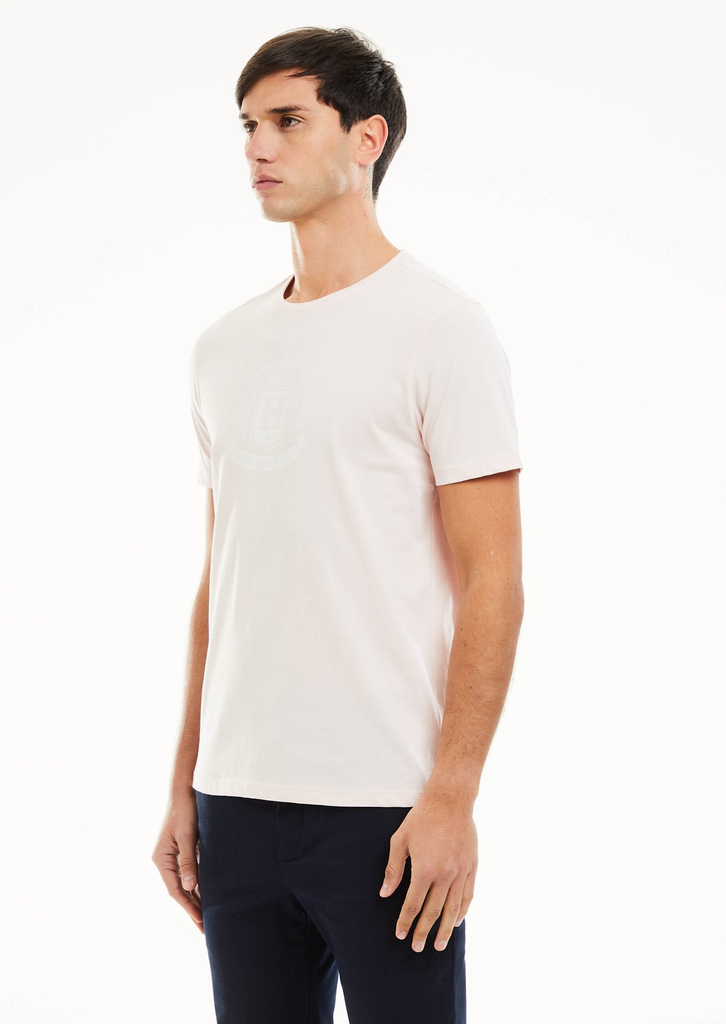 Tartan Crest T-Shirt - Gum