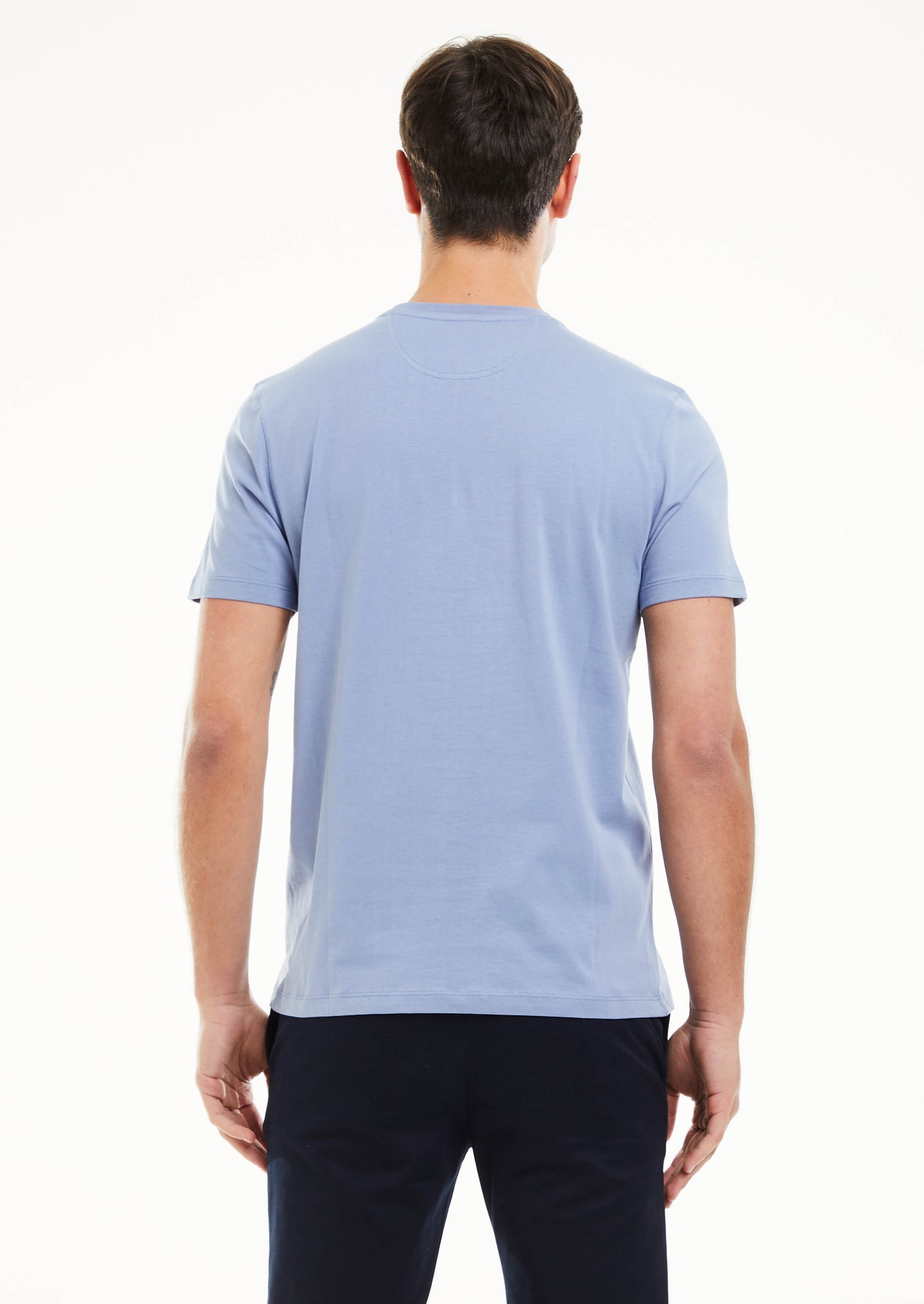 Tartan Crest T-Shirt - Frost