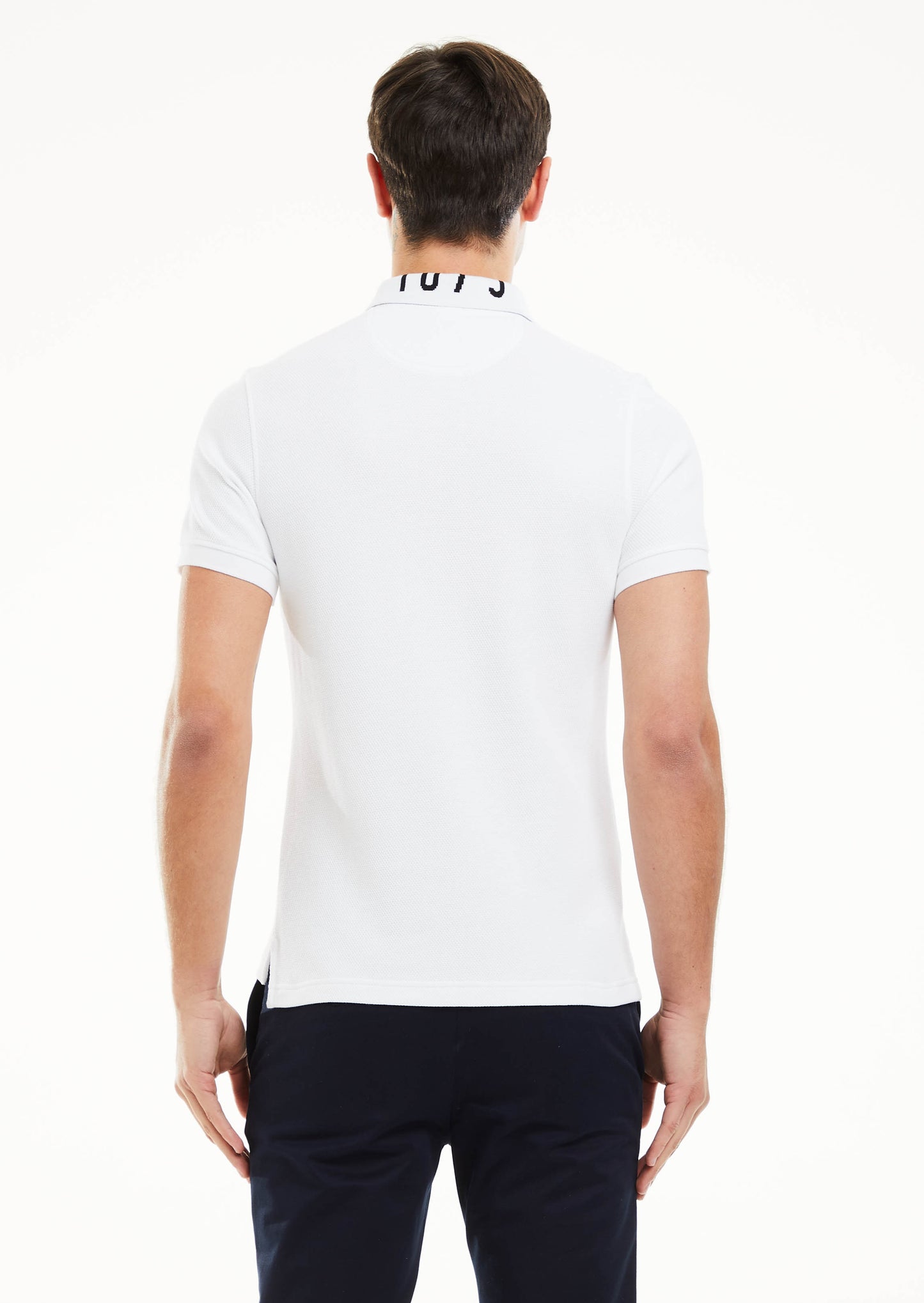 HLPL Printed Polo - White