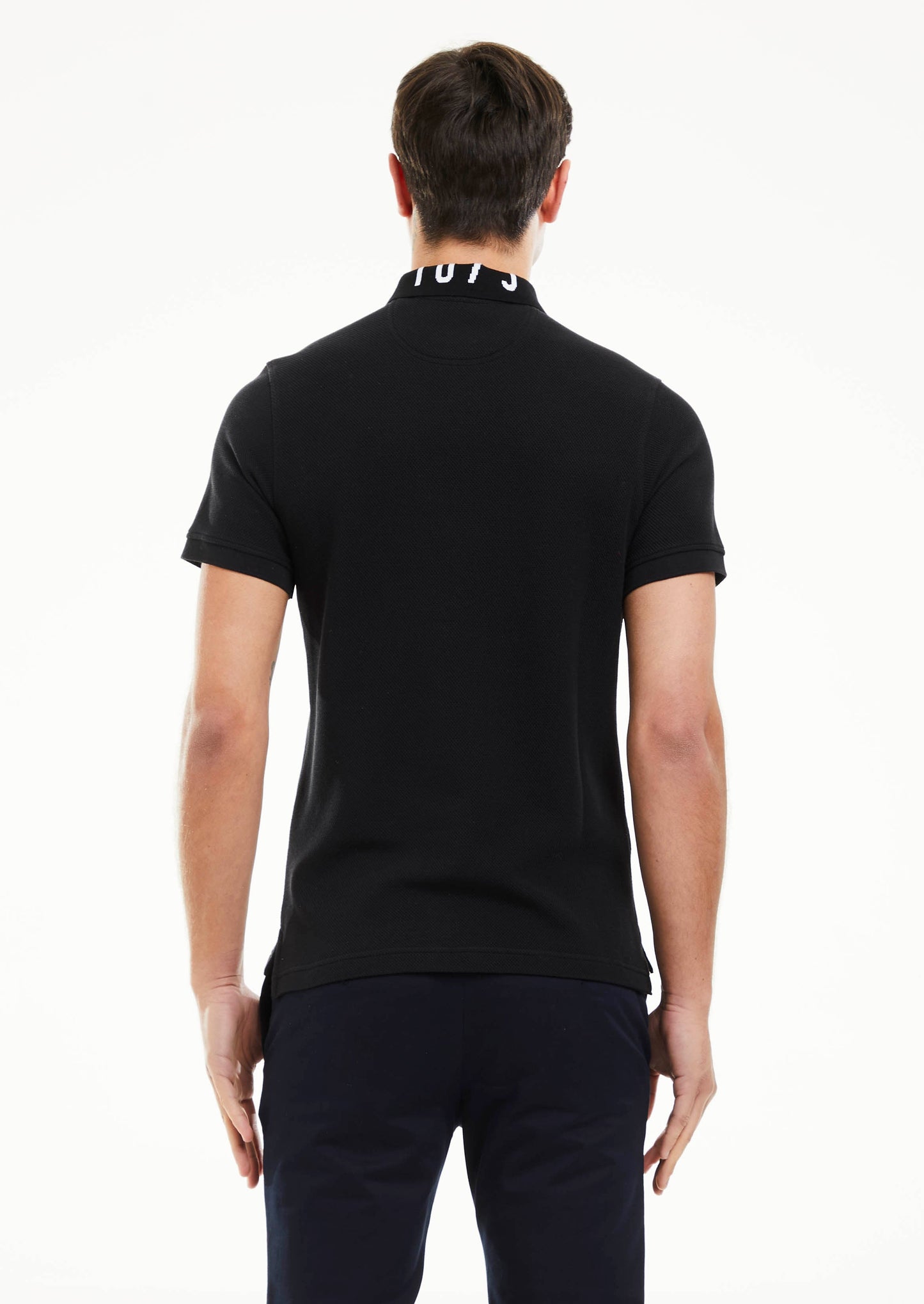 HLPL Printed Polo - Black