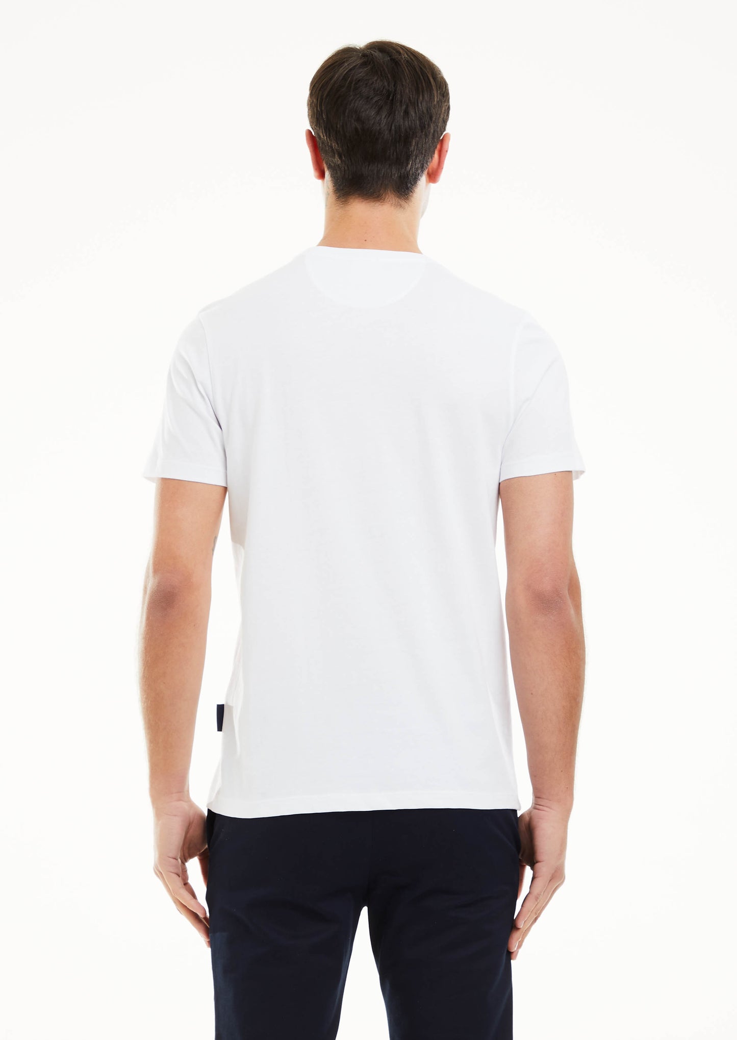 H Graphic T - White