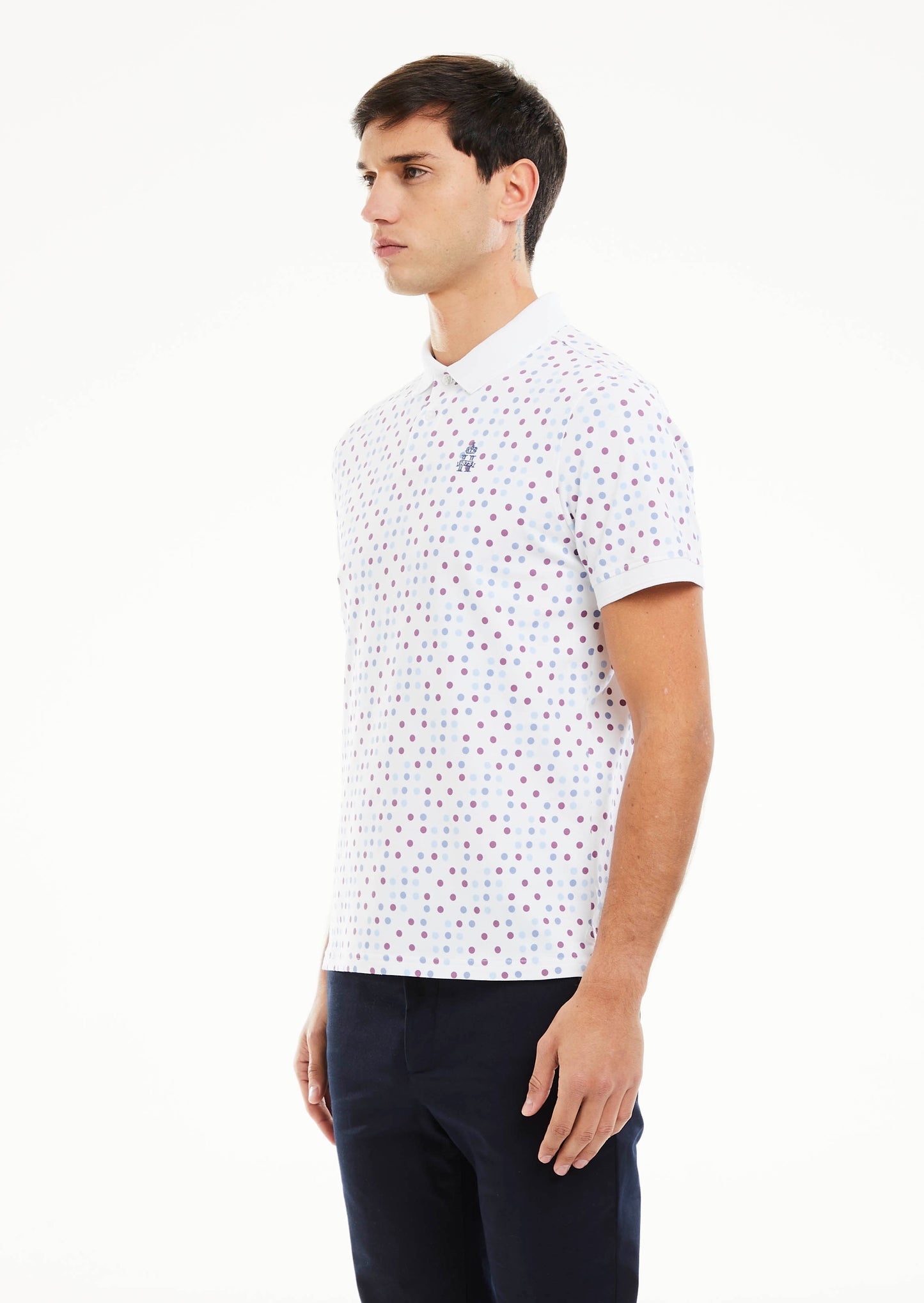 Hurlingham Polo Brail Printed Polo
