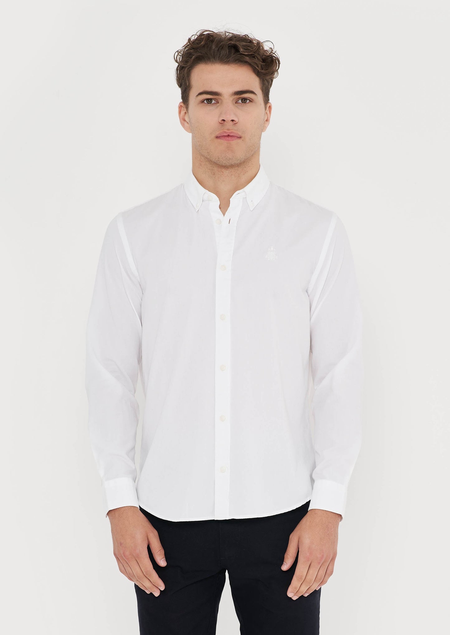 Classic Twill Shirt - White