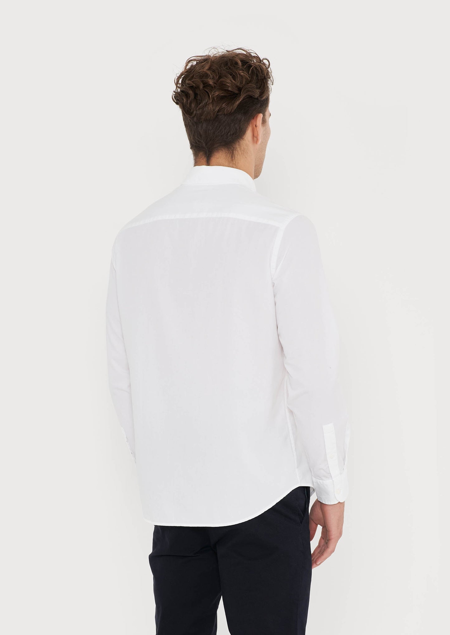 Classic Twill Shirt - White