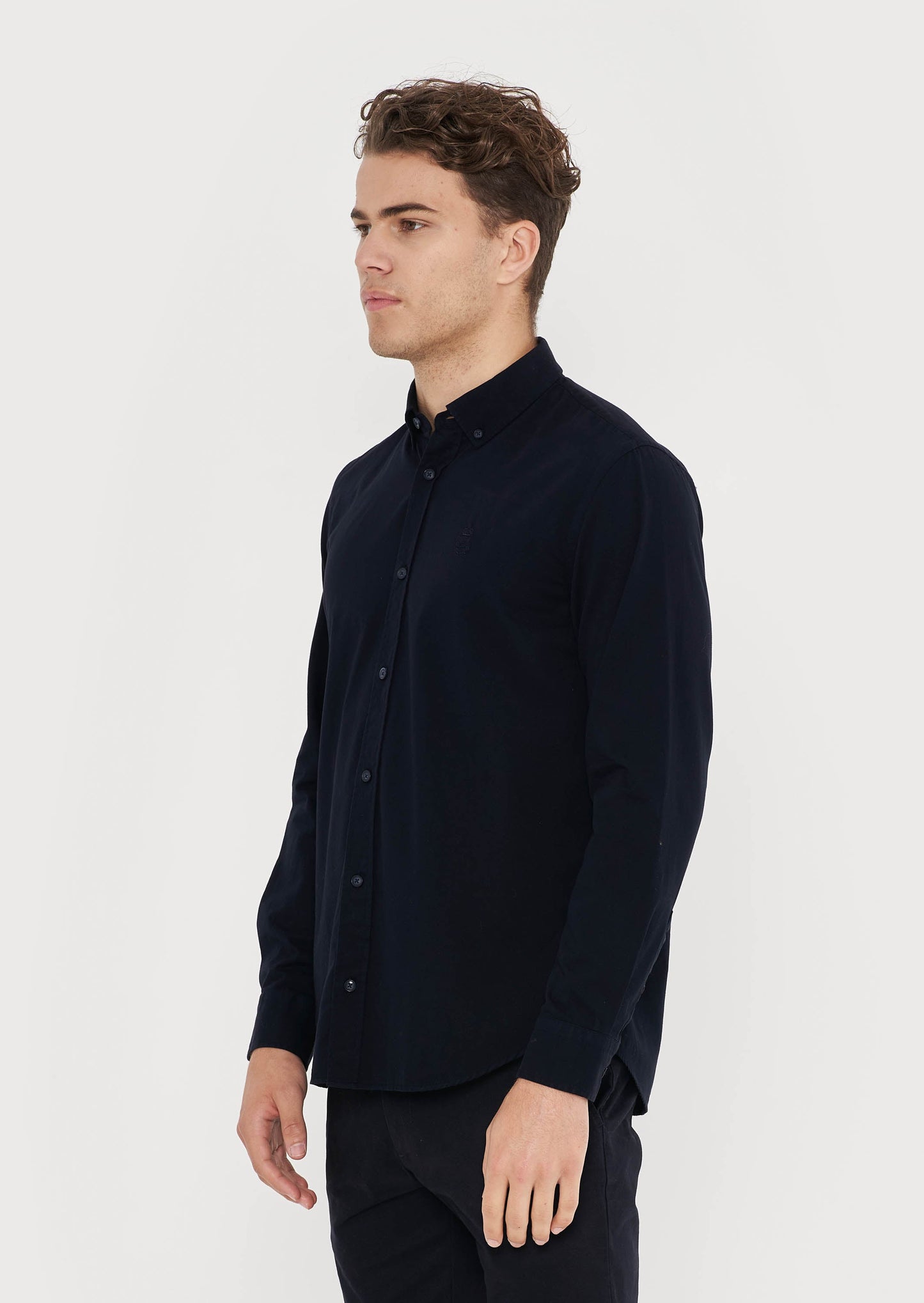 Classic Twill Shirt - Navy