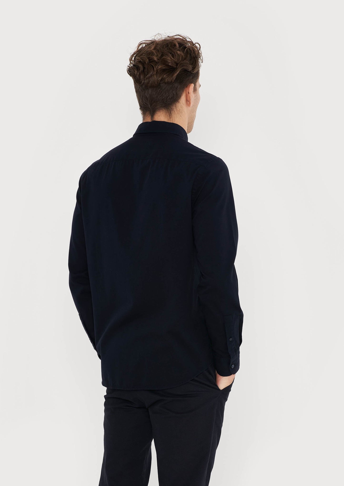 Classic Twill Shirt - Navy
