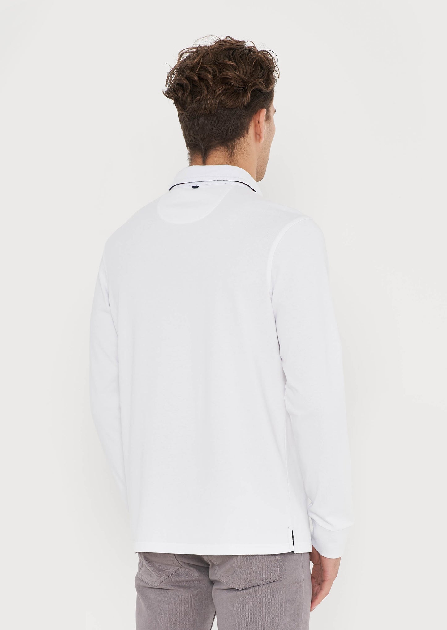 Classic Rugby Shirt - White