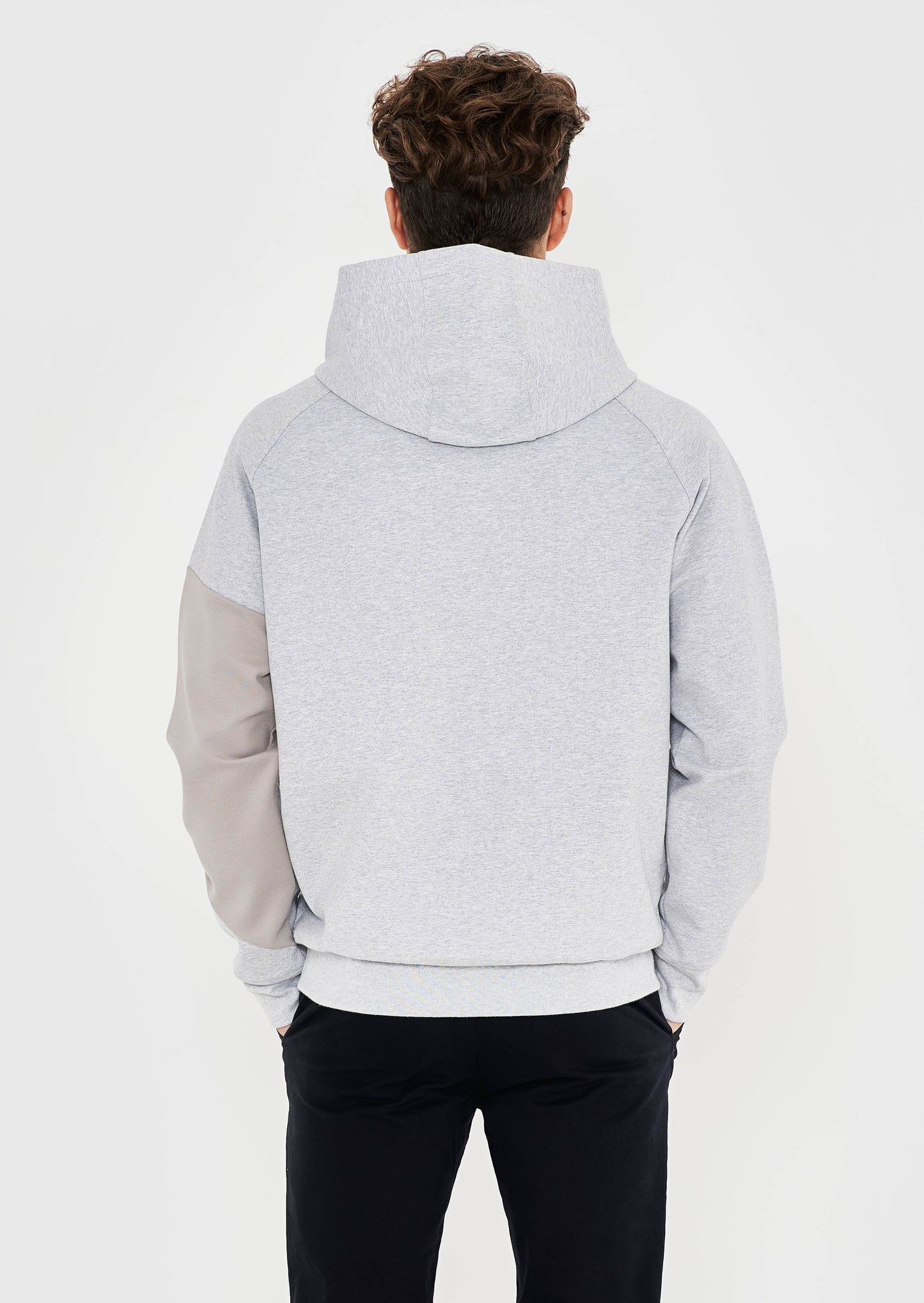 Hurlingham Polo Ribbons Colour Block Overhead Hoodie