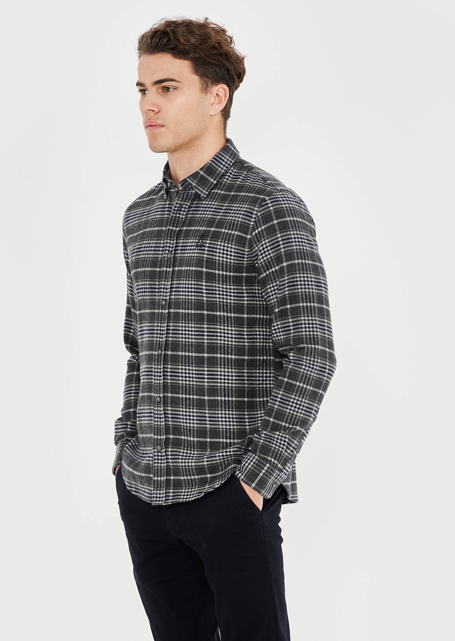 Large Brushed Check Shirt