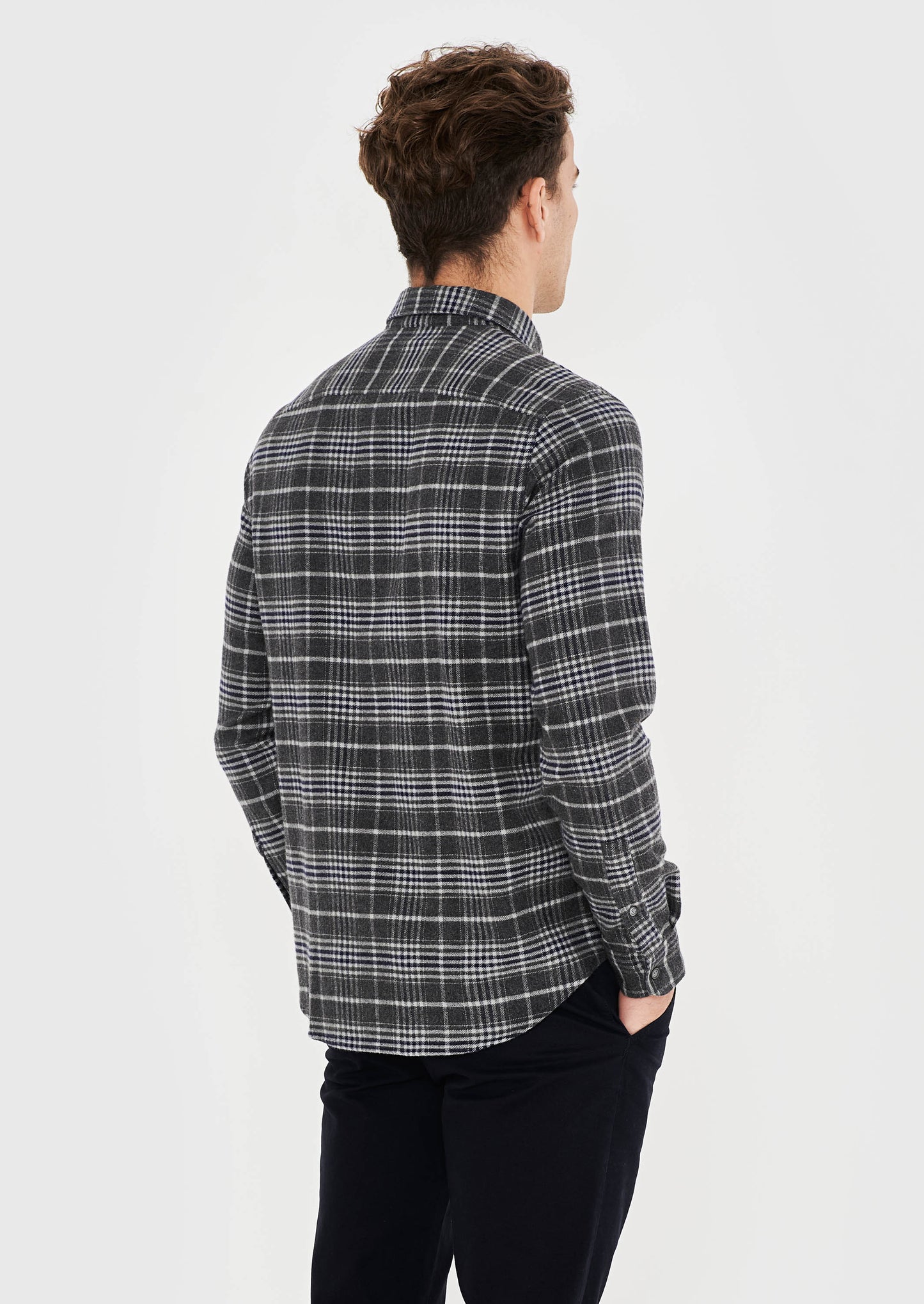 Large Brushed Check Shirt