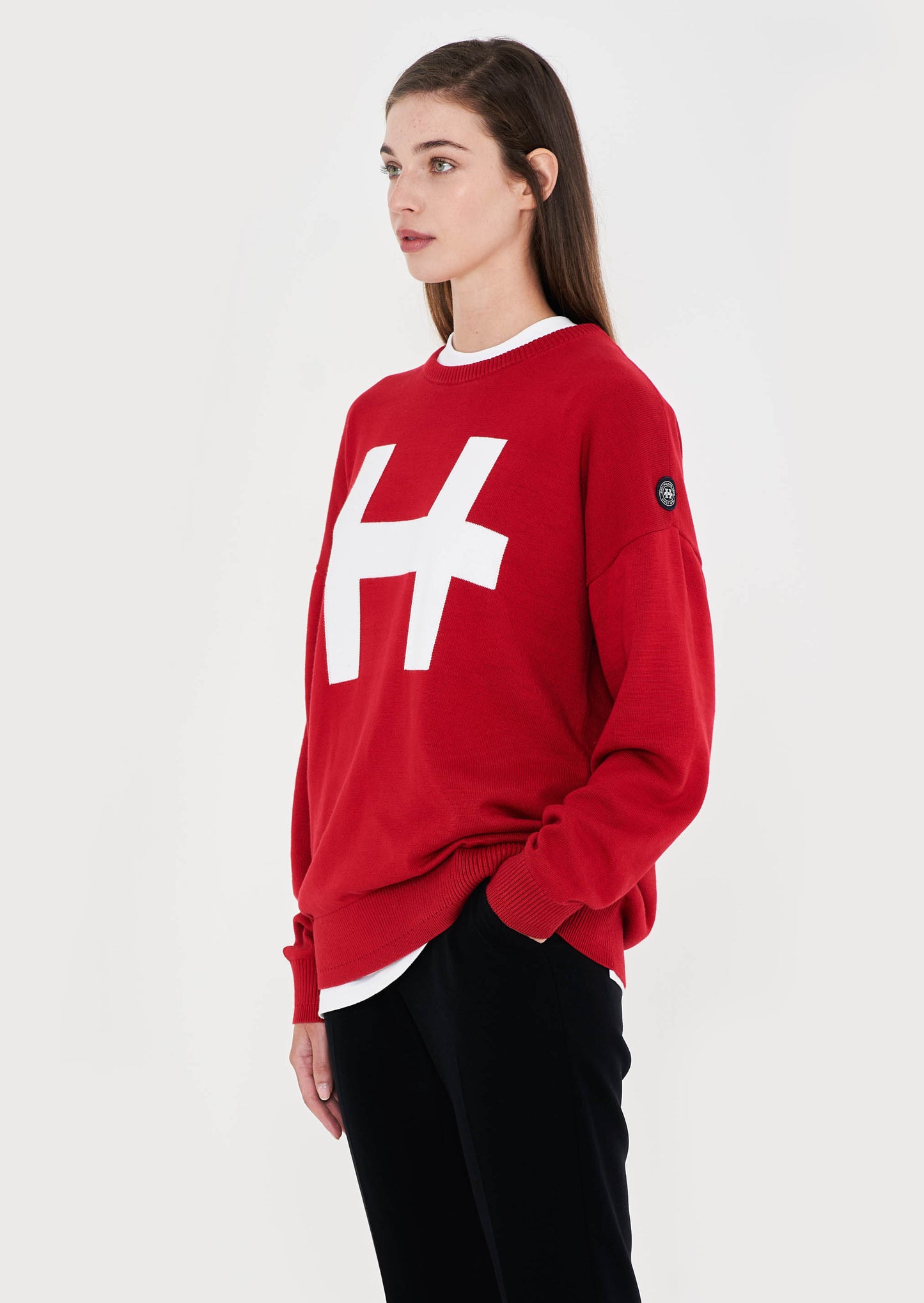 Unisex Oversized Graphic Knit