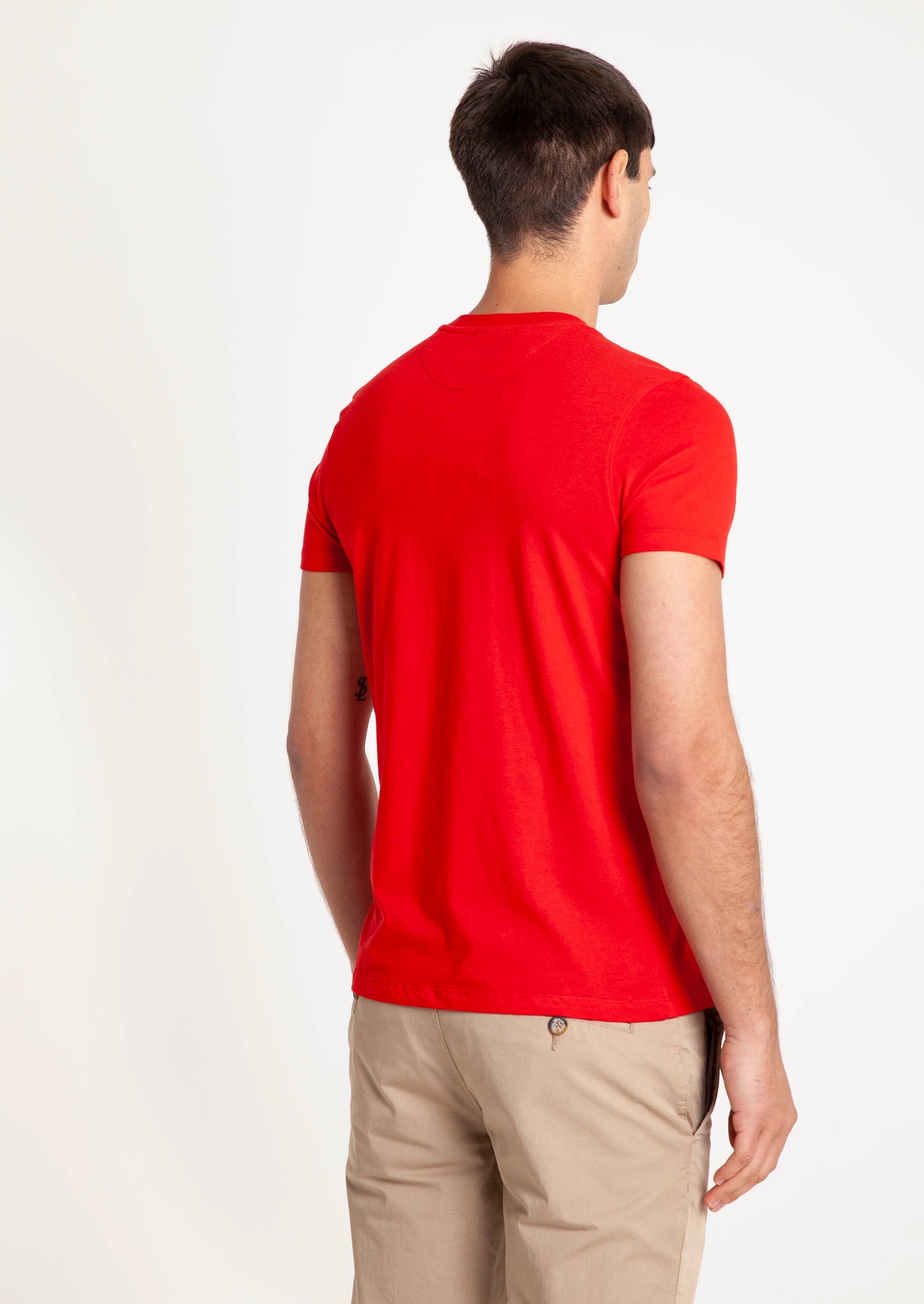 Small Logo T-Shirt - Scarlet