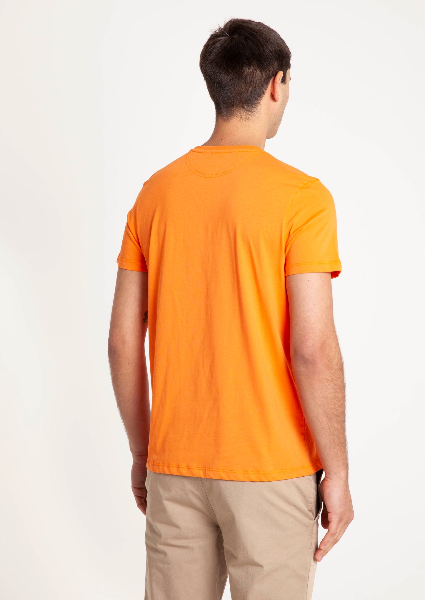 Small Logo T-Shirt - Tangerine