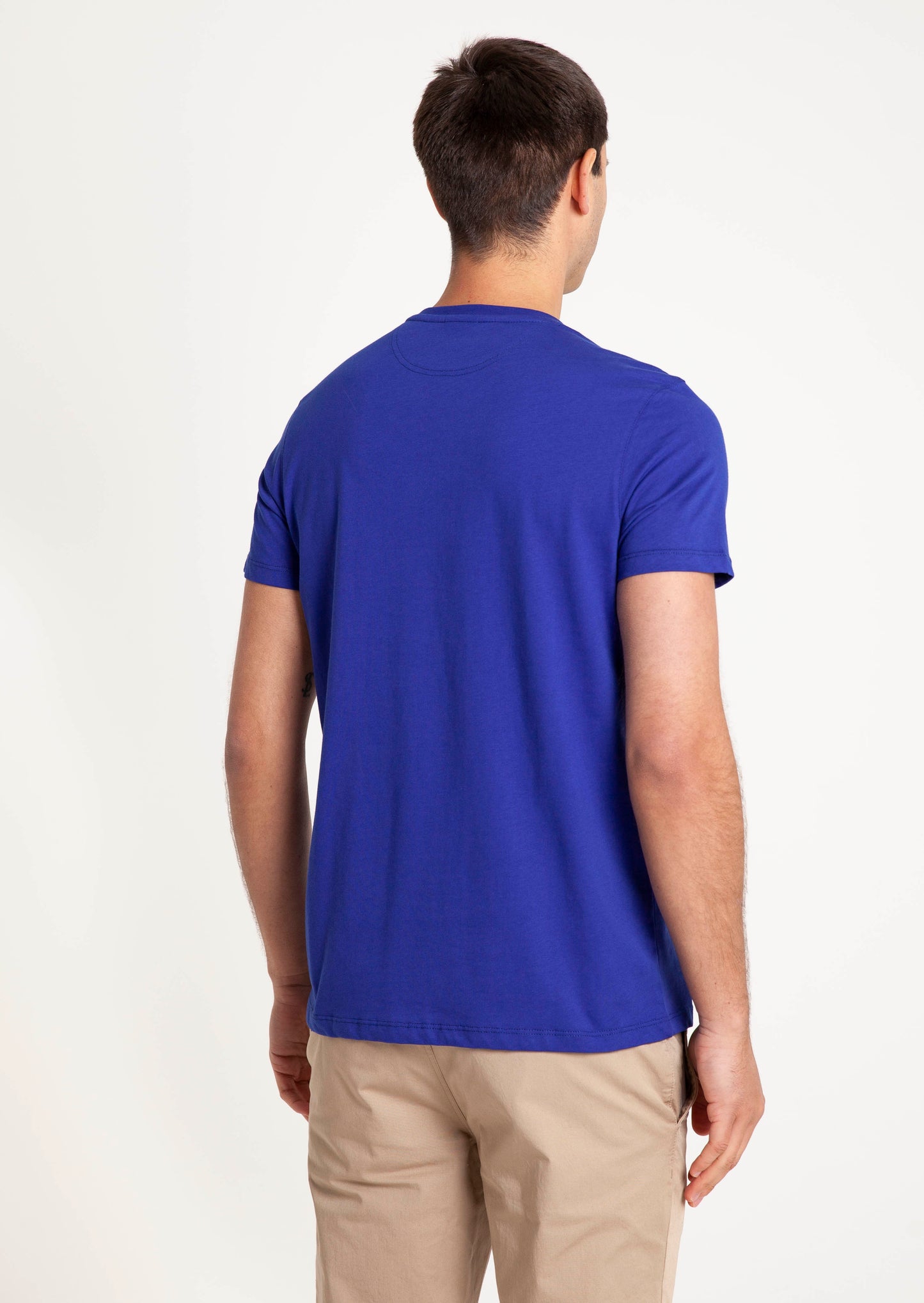 Small Logo T-Shirt - Electric Blue