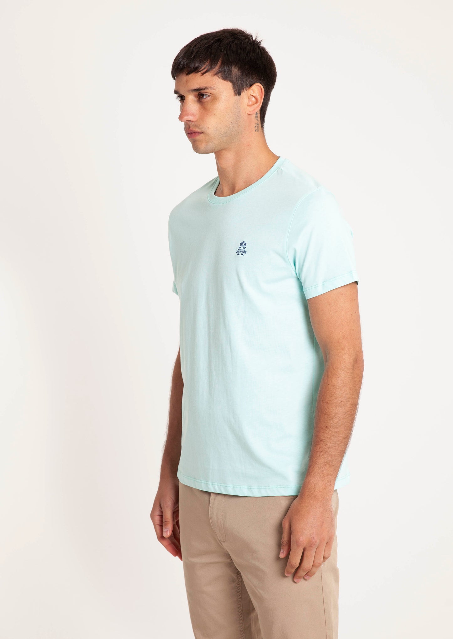 Small Logo T-Shirt - White Sky