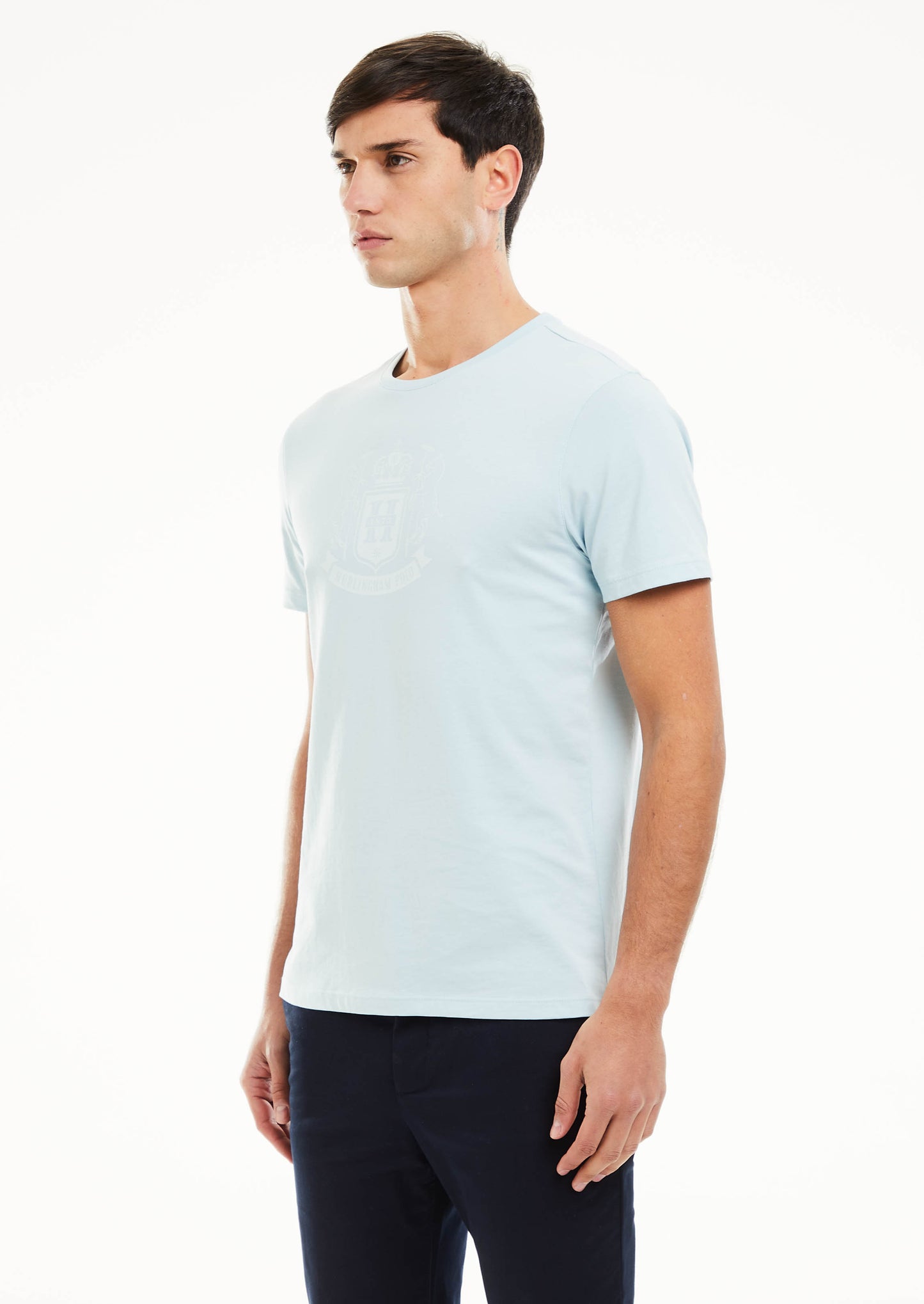 Tartan Crest T-Shirt - Mint
