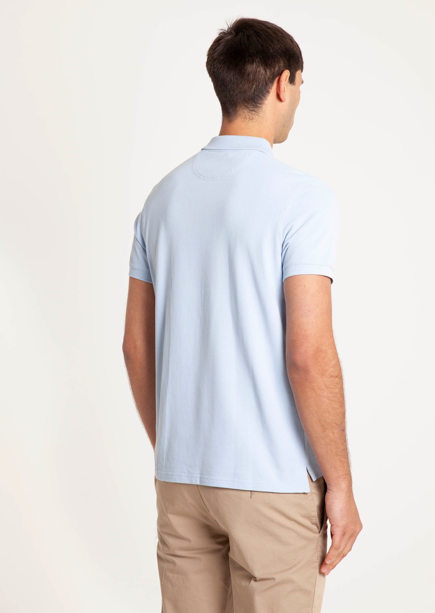 Core Polo Shirt - White Sky