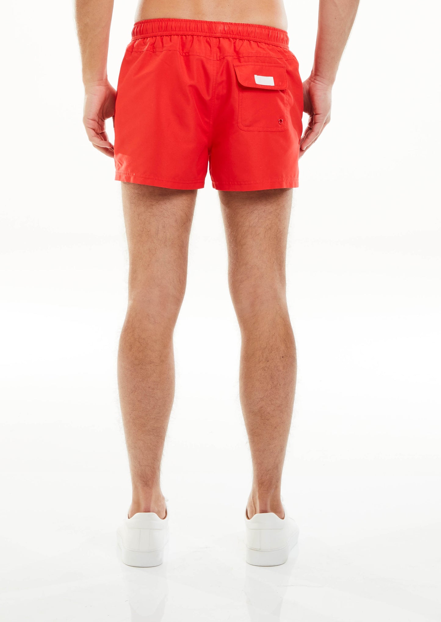 Plain Beach Short - Red Brick