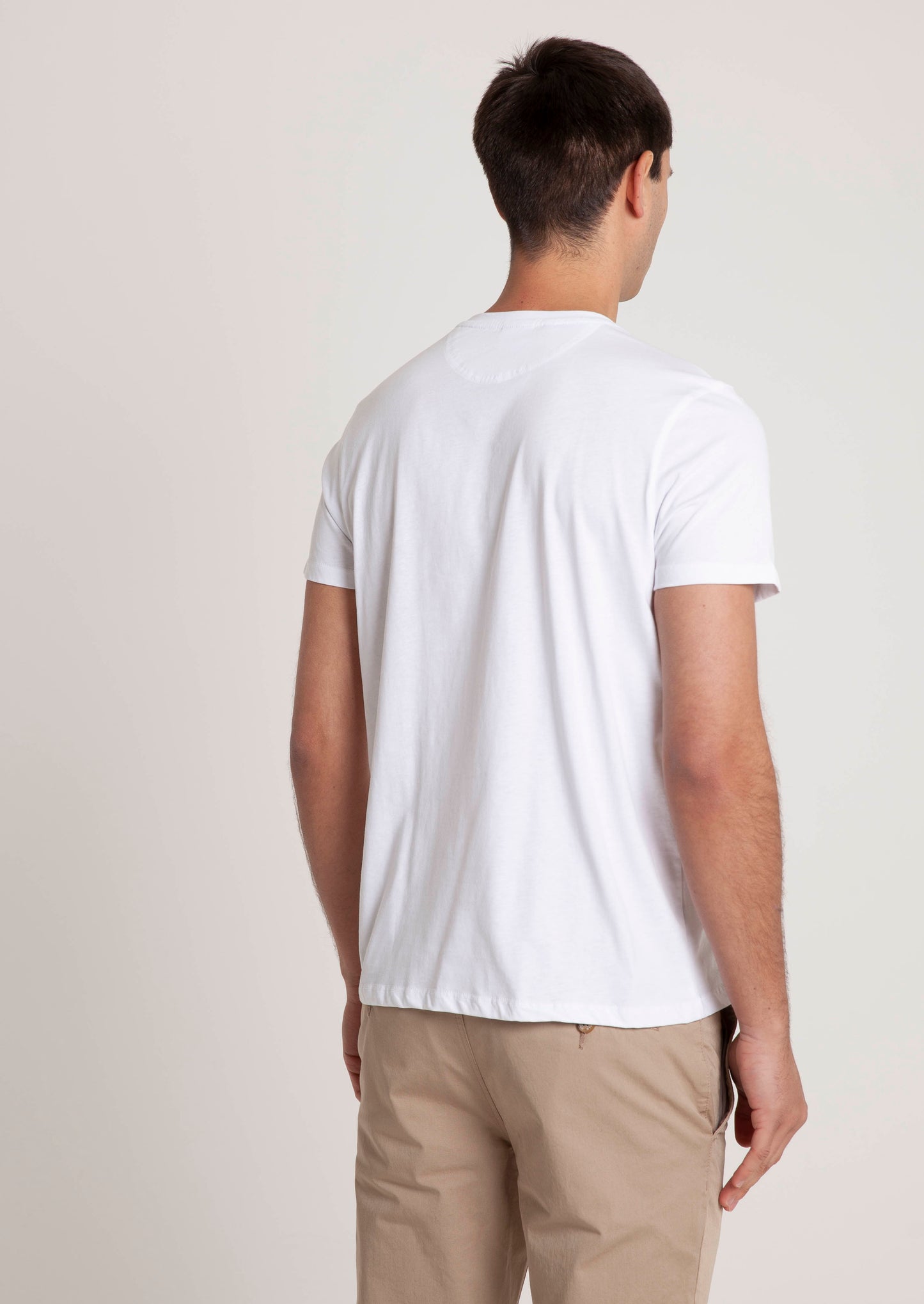 Snow markings Graphic T - White