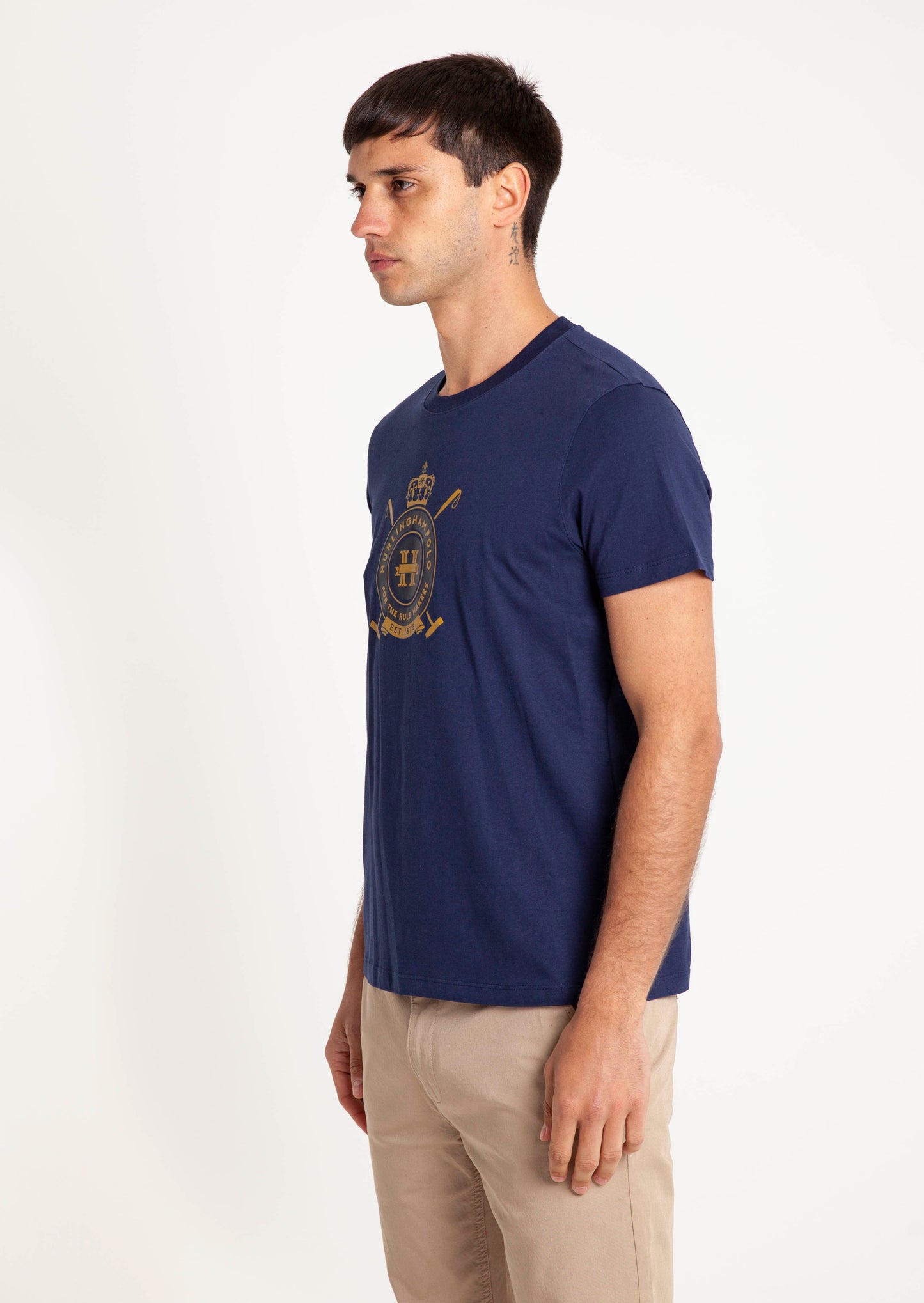 Emblem Graphic T shirt - Royal