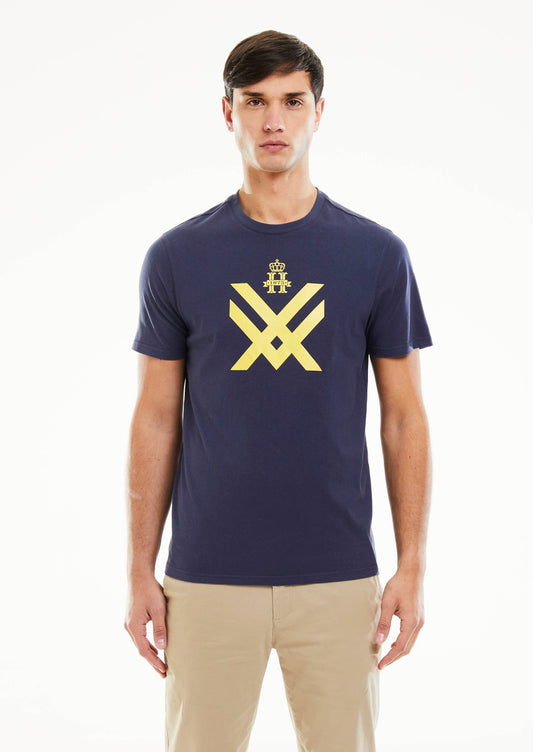XV Printed T-shirt - Navy