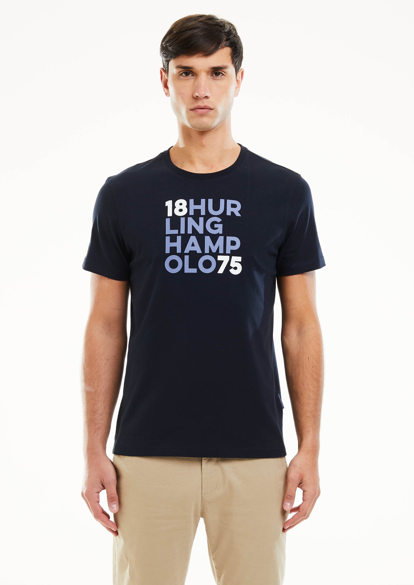 HLPL Printed T-Shirt - Navy