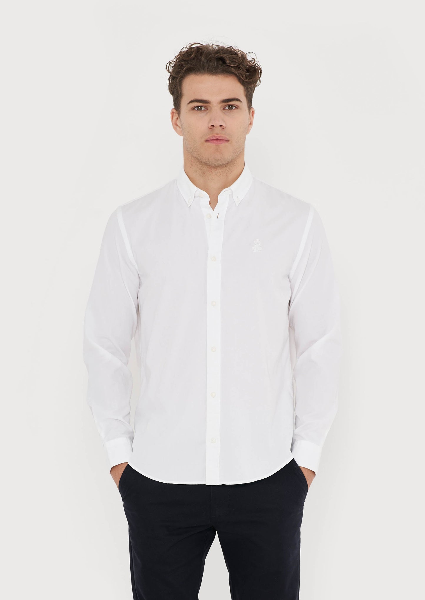 Classic Twill Shirt - White