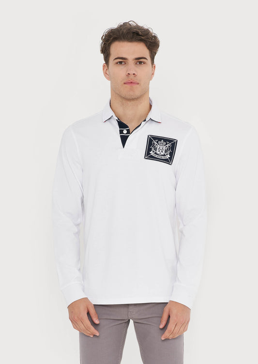 Classic Rugby Shirt - White