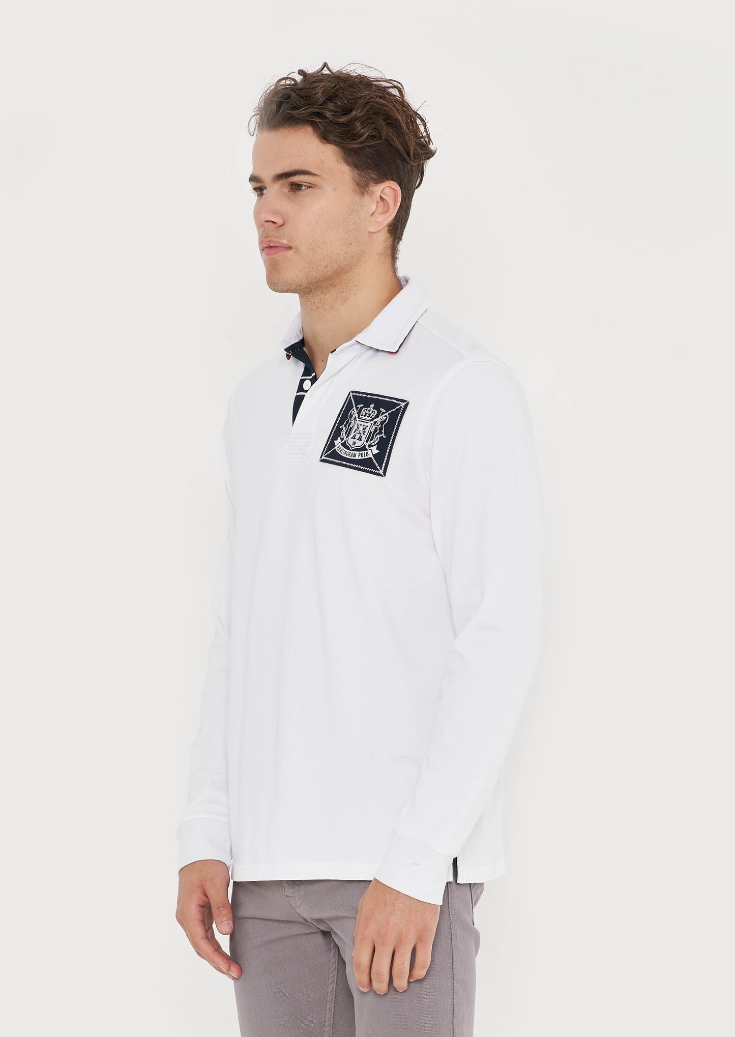 Classic Rugby Shirt - White