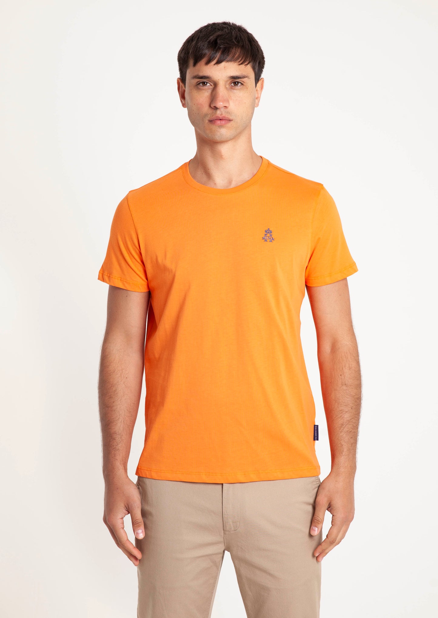 Small Logo T-Shirt - Tangerine