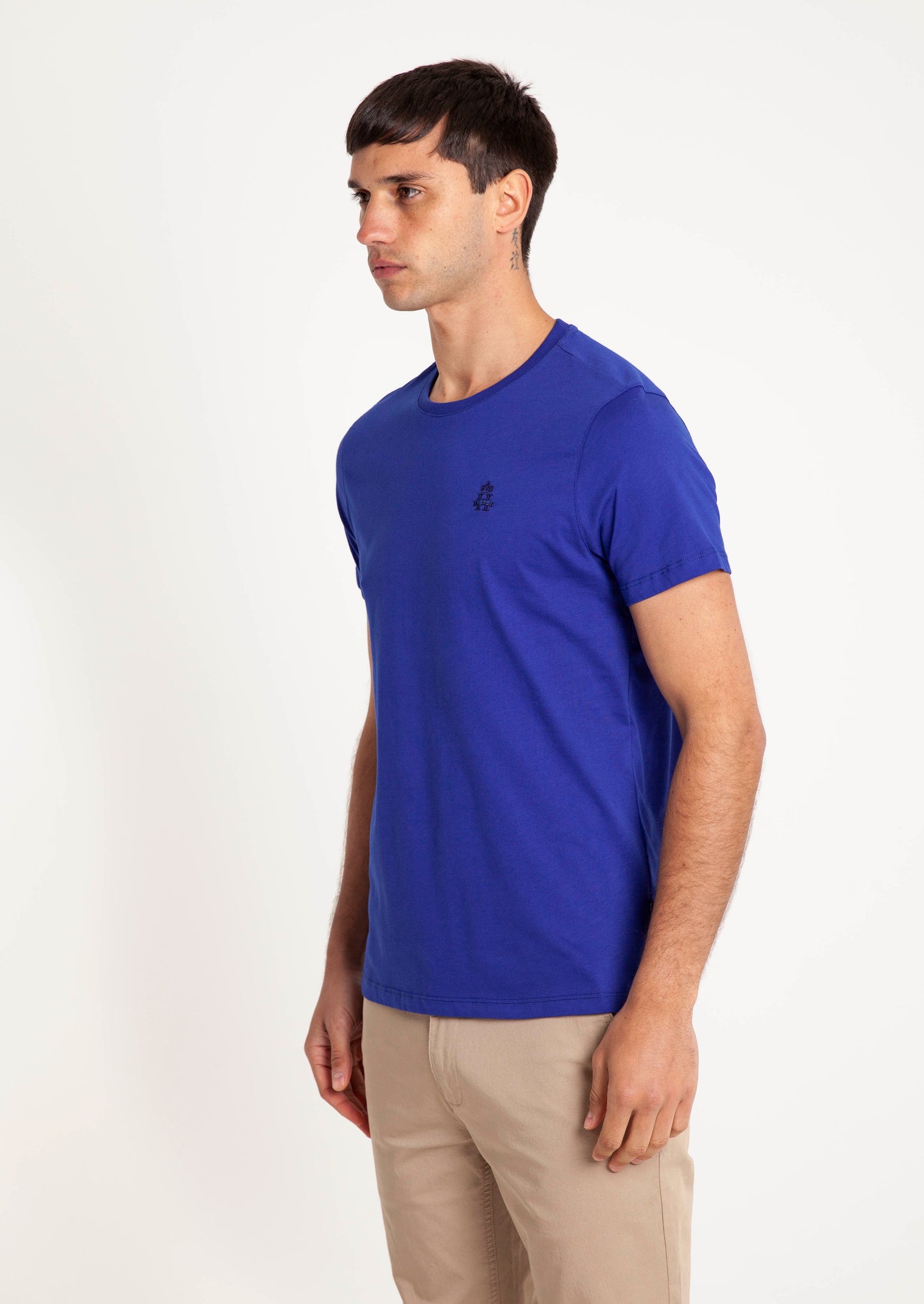 Small Logo T-Shirt - Electric Blue