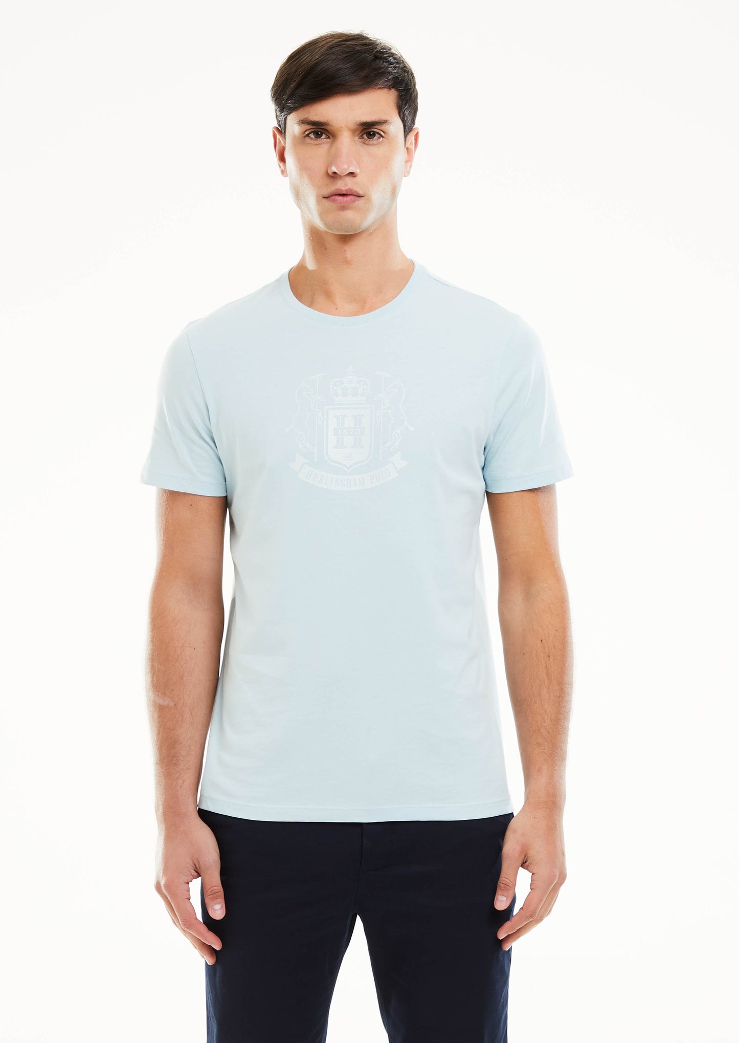 Tartan Crest T-Shirt - Mint