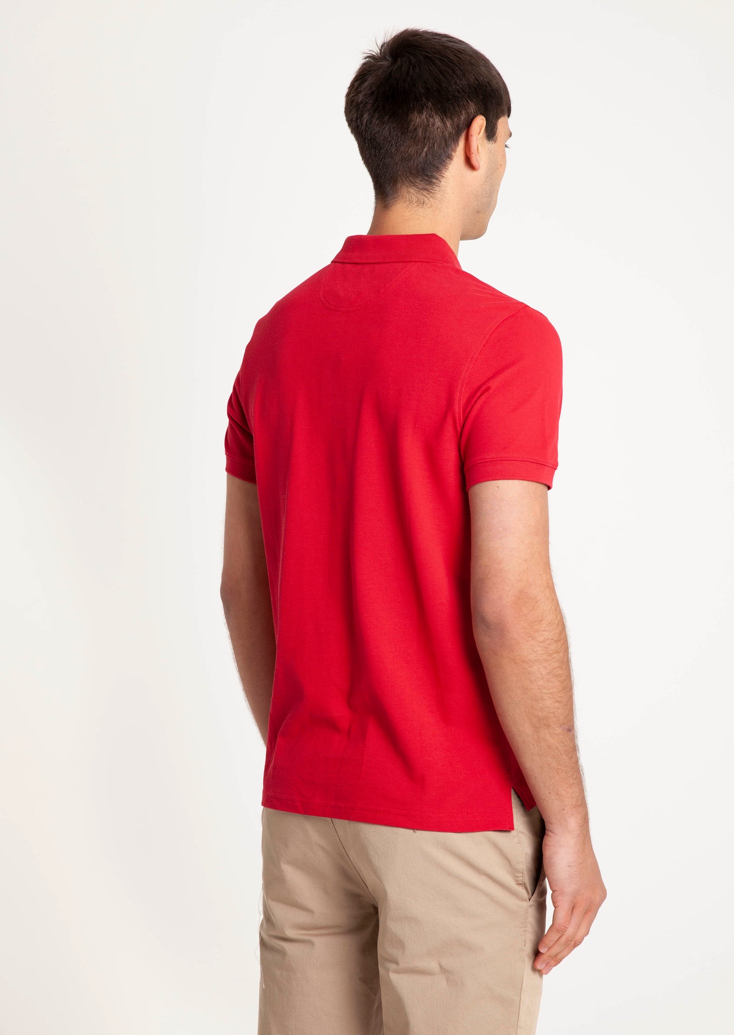 Core Polo Shirt - Scarlet