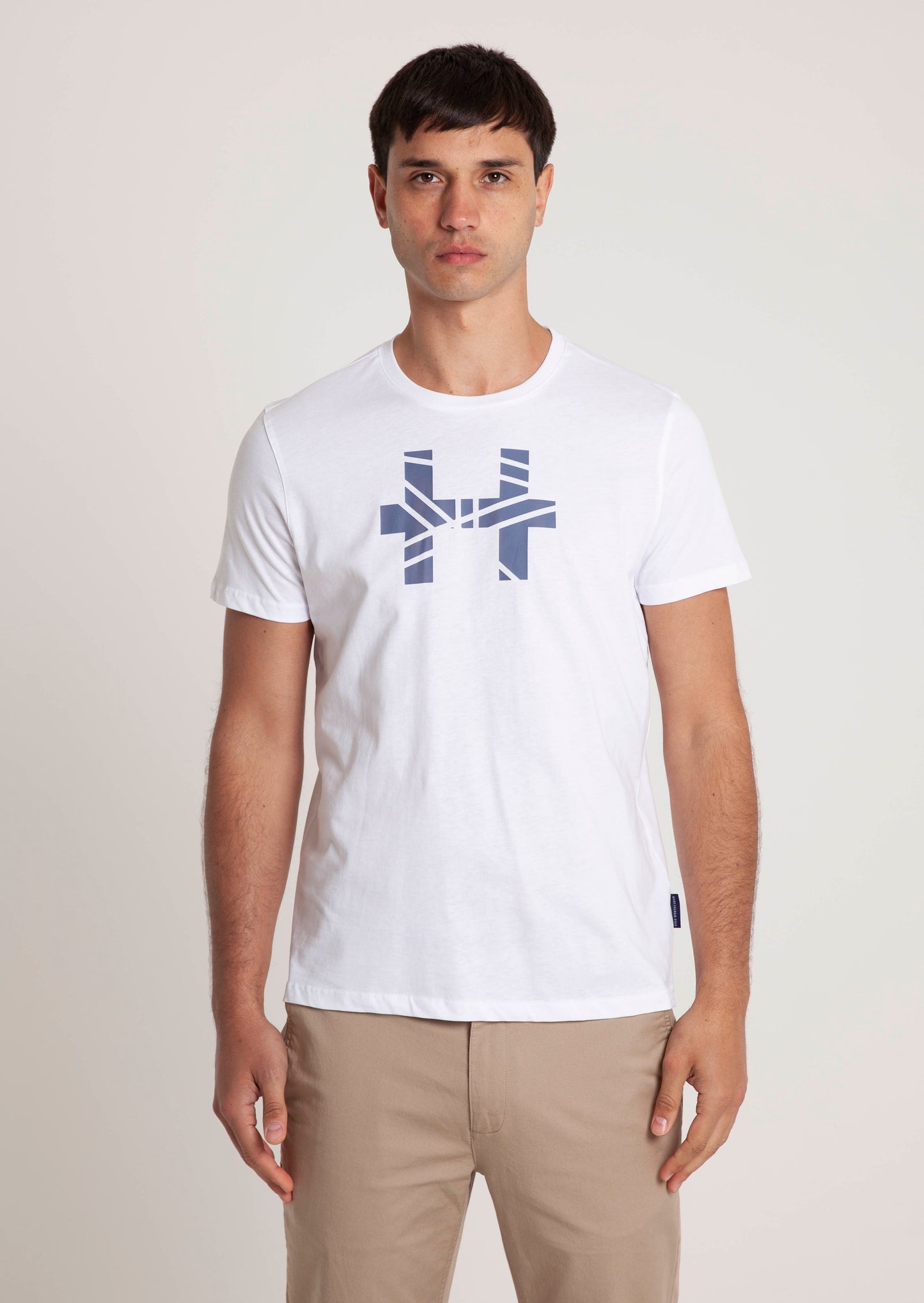 H Markings Graphic T - White