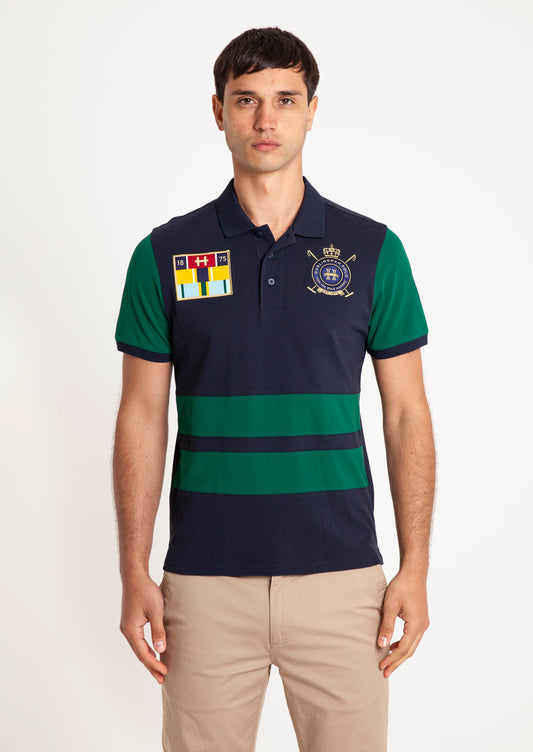 Two stripe Emblem Polo shirt